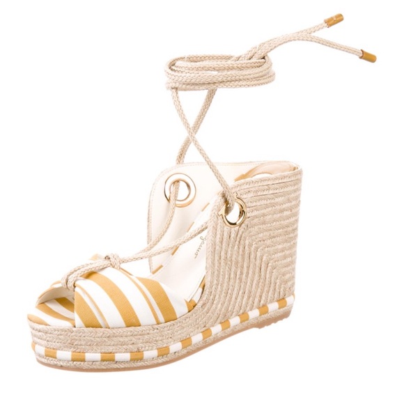 Salvatore Ferragamo Shoes - Ferragamo Espadrilles Wedge Sandals